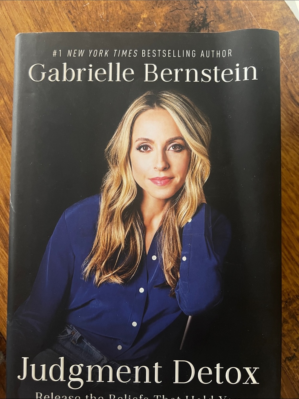 Judgment Detox by Gabrielle Bernstein - Blue Cover